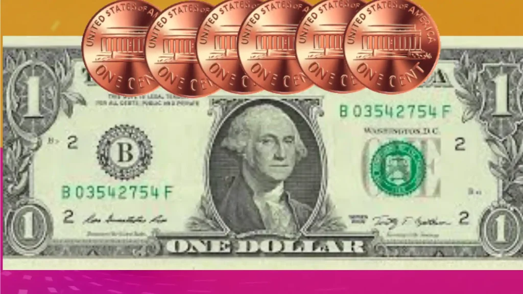 USD 1 and One-Cent Coin?