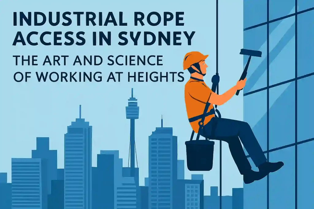 Industrial Rope Access in Sydney: The Secret Behind Those Spotless High-Rises