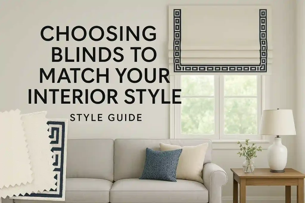 Style Guide: Choosing Blinds to Match Your Interior Style