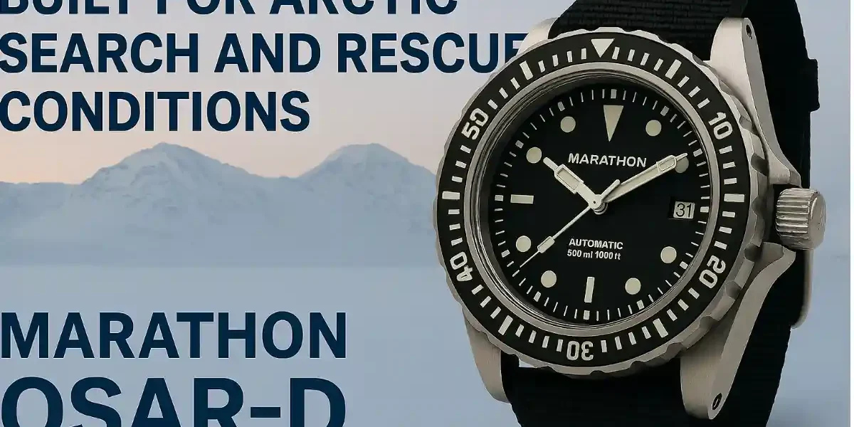 Marathon OSAR-D watch designed for Arctic search and rescue conditions