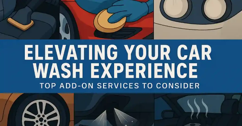 Top Add-On Services to Consider During Your Next Car Wash Top Add-On Services to Consider During Your Next Car Wash
