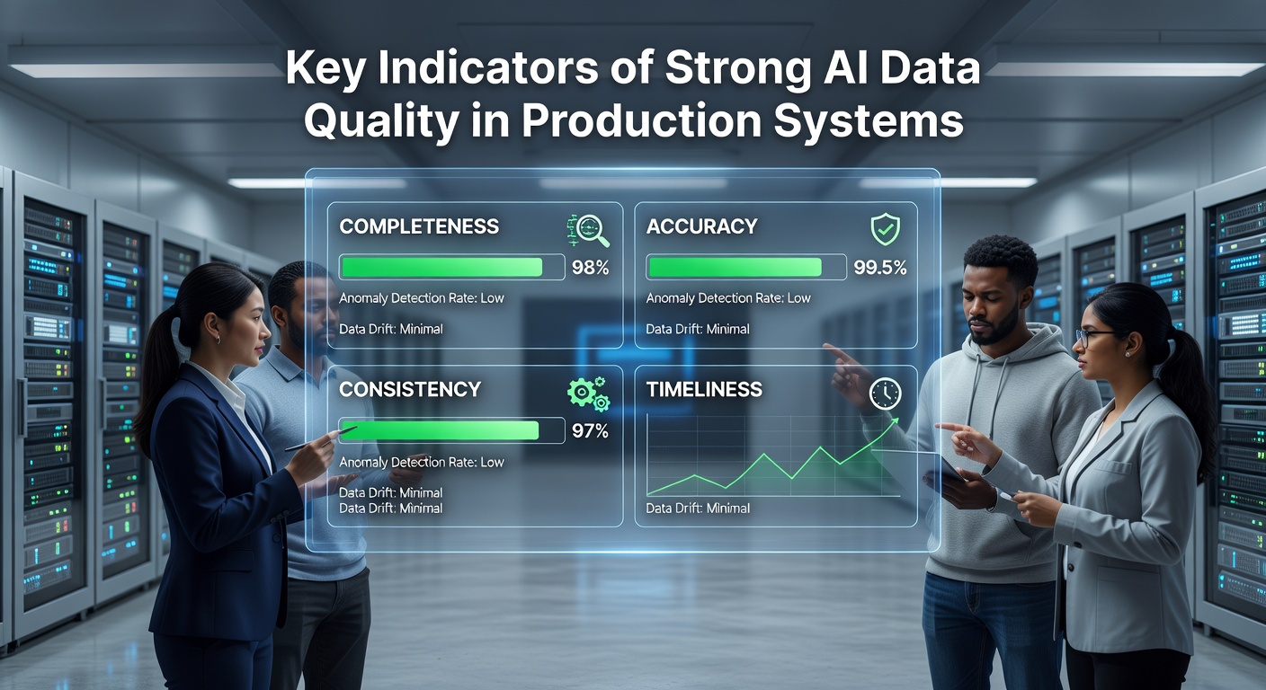 AI Data Quality Indicators - Key Indicators of Strong AI Data Quality in Production Systems