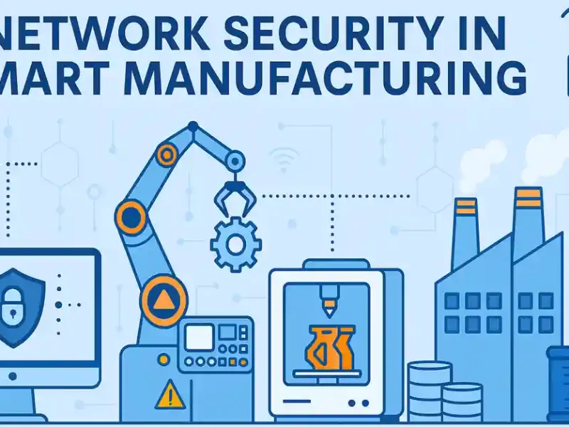 Securing the Smart Factory: A Guide to Network Infrastructure for IoT-Driven Manufacturing