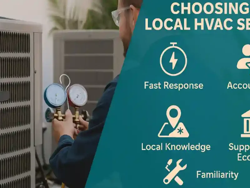 Why Choosing Local HVAC Services Matters for Your Home