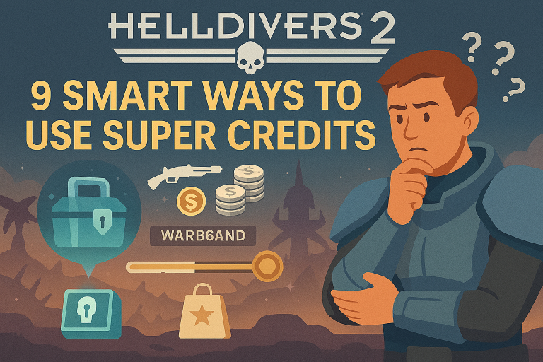 9 Smart Ways to Use Super Credits in Helldivers 2 Effectively