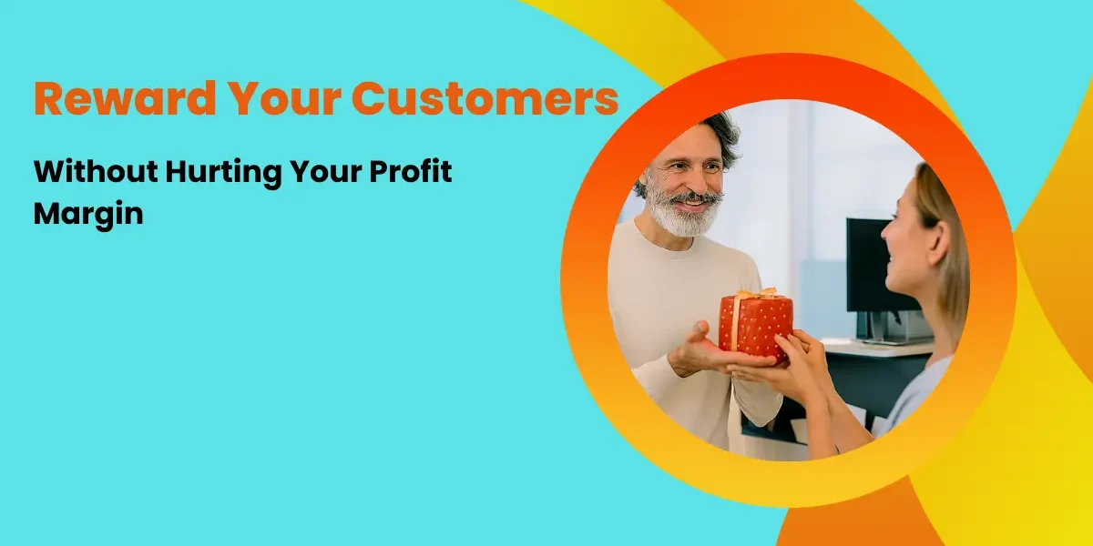 WooCommerce dashboard showing free gift promotions and loyalty rewards for online customers