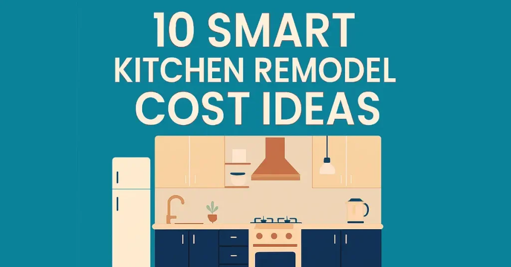 💡 10 Smart Kitchen Remodel Cost Ideas