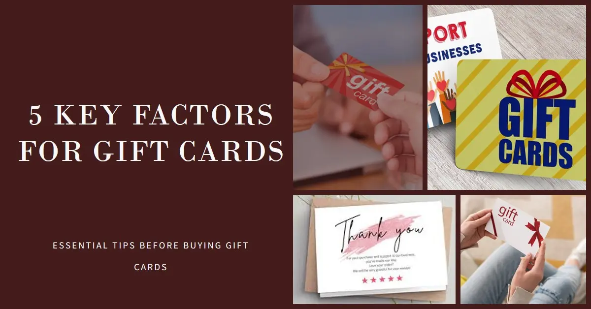 buying gift cards