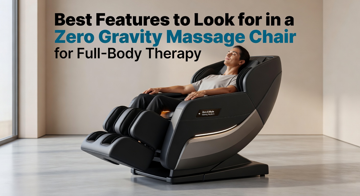 Zero Gravity Massage Chair - Best Features to Look for in a Zero Gravity Massage Chair for Full-Body Therapy