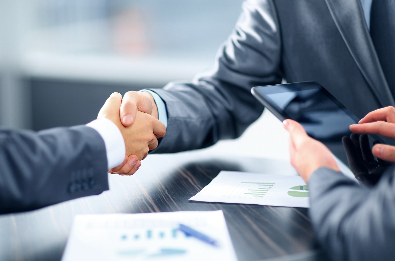 Two Business Professionals