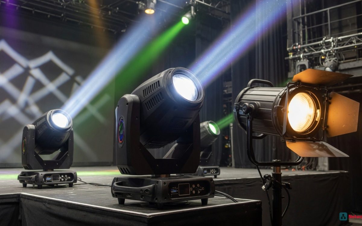 Stage Lighting Fixtures - The Ultimate Guide To Stage Lighting: Moving Head Lamps &Amp; Stage Spot Lights Explained
