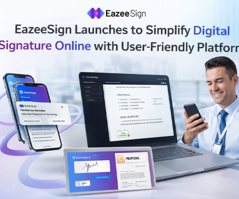 Image 69706381Cc453 Eazeesign Launches To Simplify Digital Signature Online With User-Friendly Platform