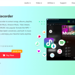 Viwizard Streaming Audio Recorder Software Interface Showing Music Playlist Conversion To Mp3, Flac, And Wav Formats