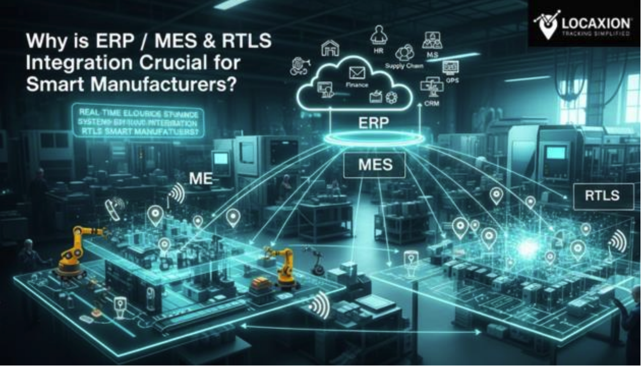 ntegrate RTLS with ERP & MES for Smarter Manufacturing Operations