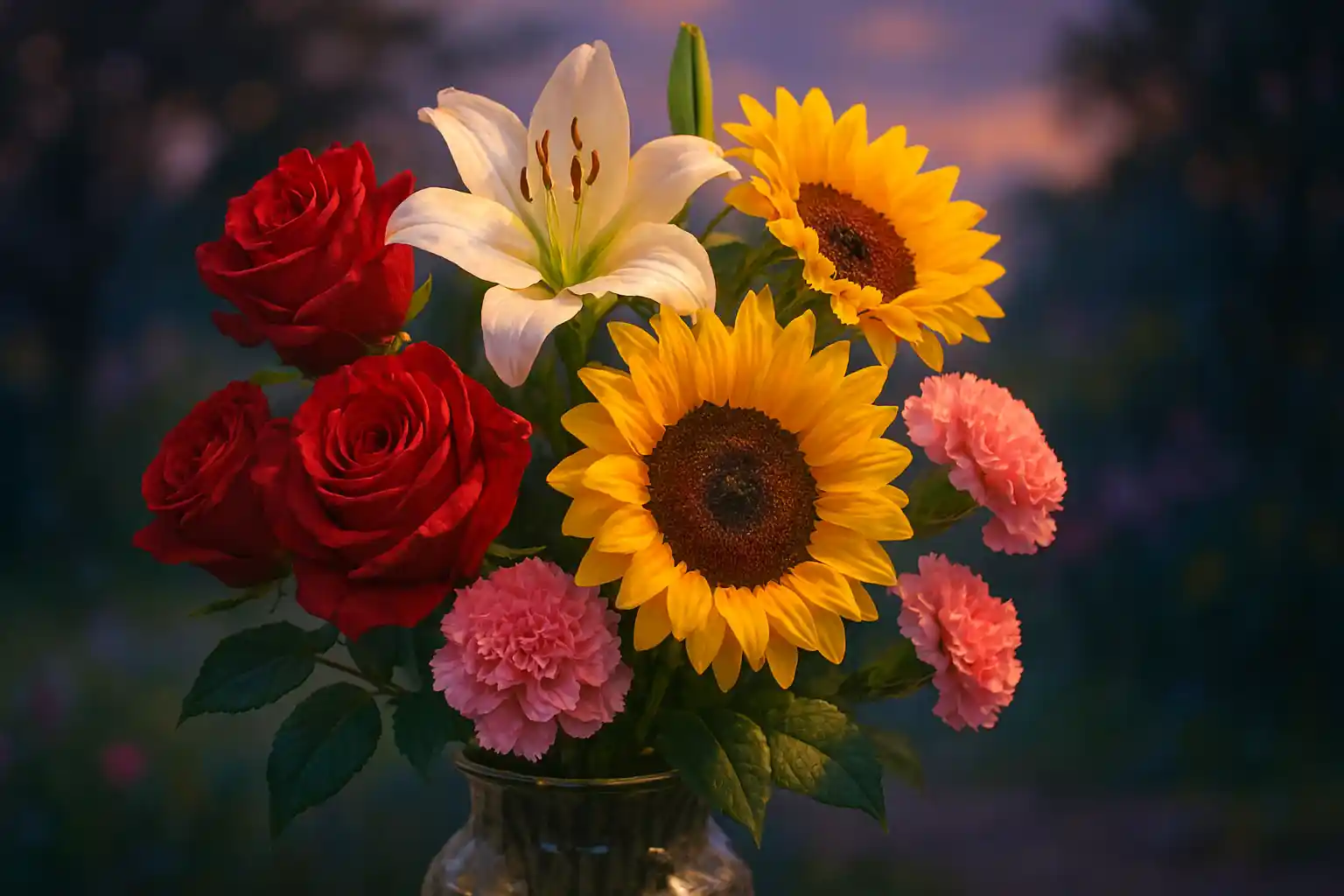 Bouquet Expressing Unspoken Emotions Through Flowers