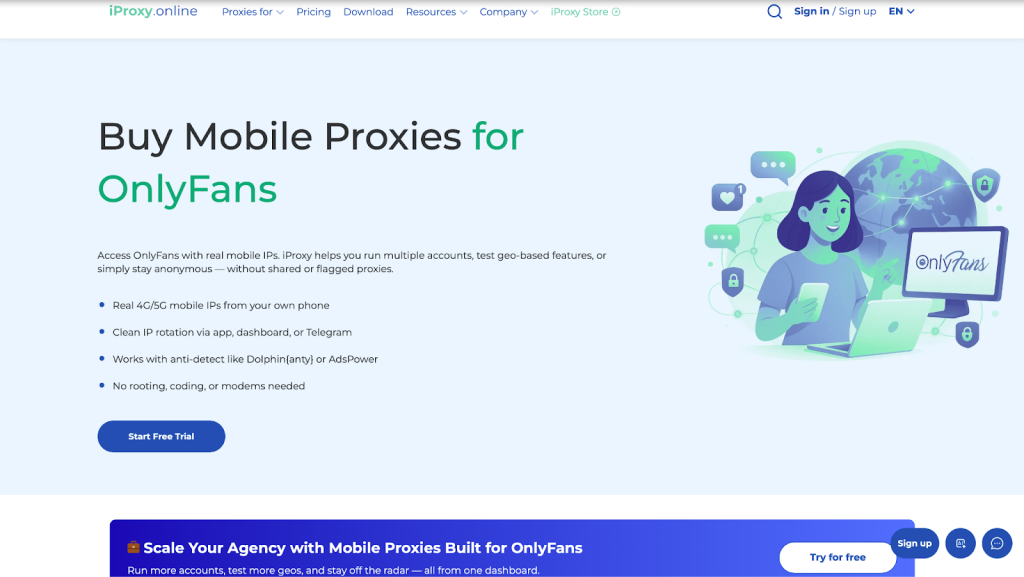Top Mobile Proxies For Onlyfans Management — 4G &Amp; 5G (2026) 2 Image 10 Top Mobile Proxies For Onlyfans Management — 4G &Amp; 5G (2026)