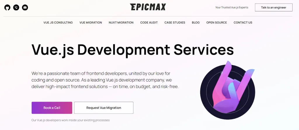 Best Vue Development Companies To Build Fast Web Apps In 2026 2 Epicmax