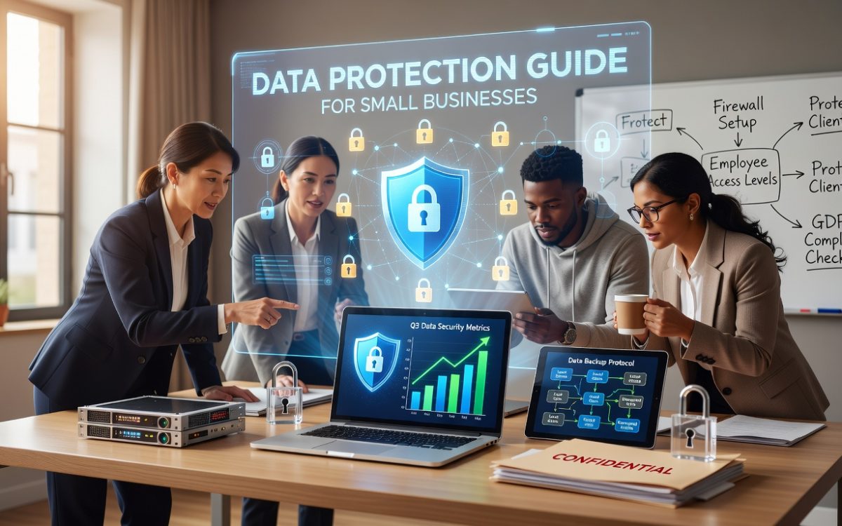 Business Data Protection Guide For Small Businesses 1 Data Protection For Small Businesses - Business Data Protection Guide For Small Businesses