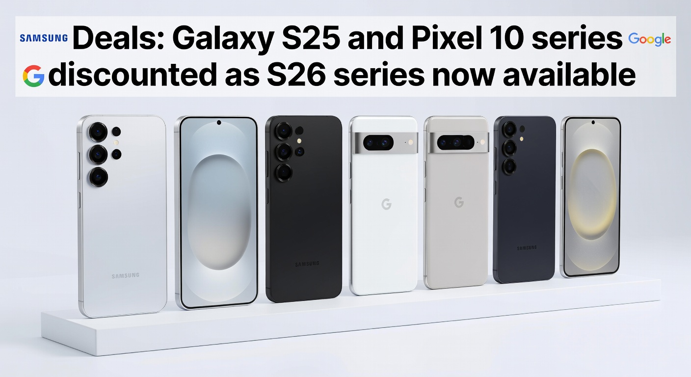 Galaxy S25 and Pixel 10 deals 2026 - Deals: Galaxy S25 and Pixel 10 series discounted as S26 series now available Review