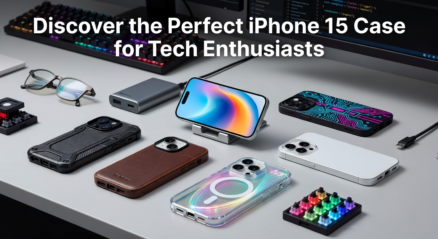 Iphone 15 Case - Discover The Perfect Iphone 15 Case For Tech Enthusiasts