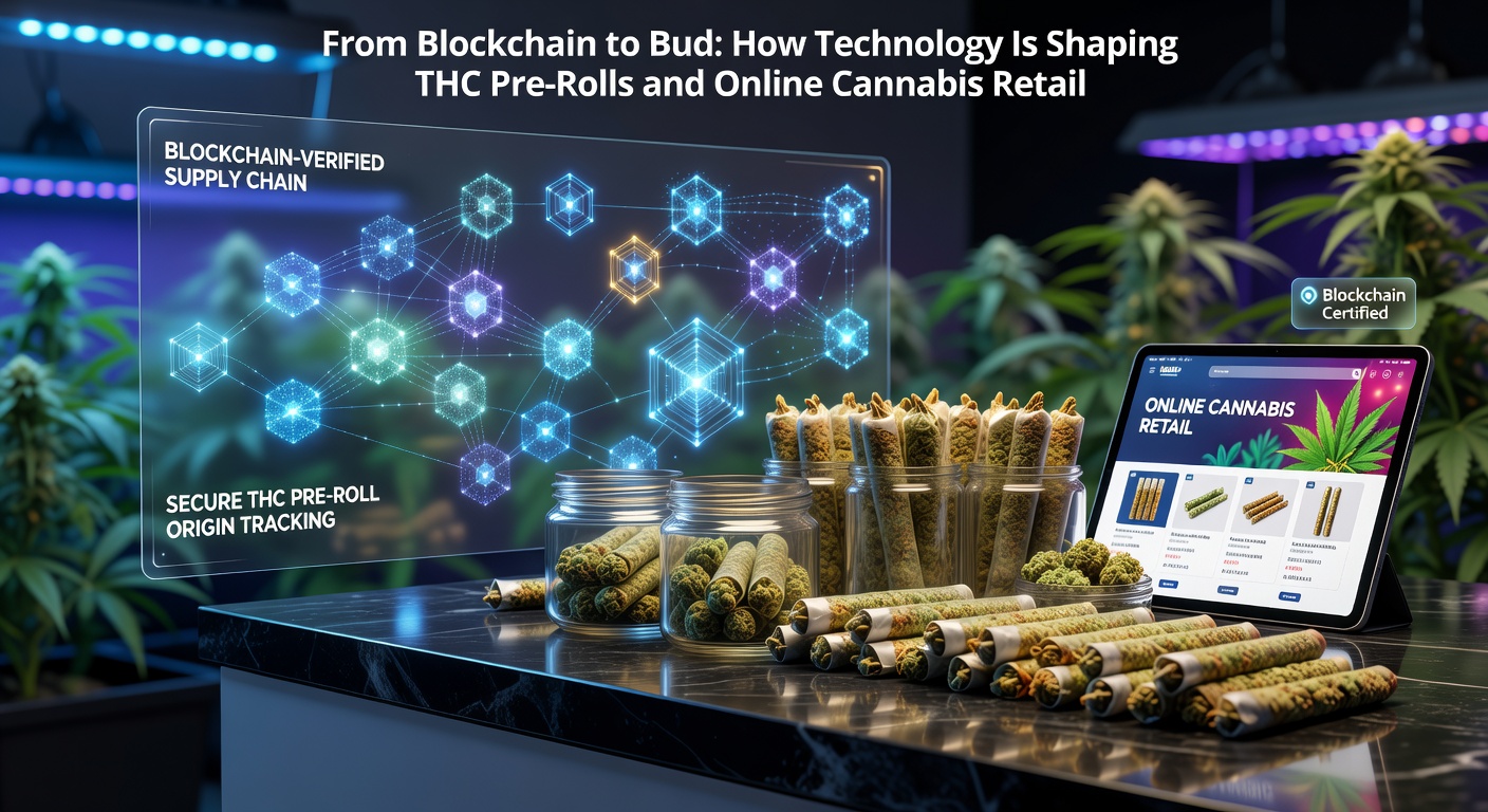 Blockchain Cannabis Retail - From Blockchain to Bud: How Technology Is Shaping THC Pre-Rolls and Online Cannabis Retail