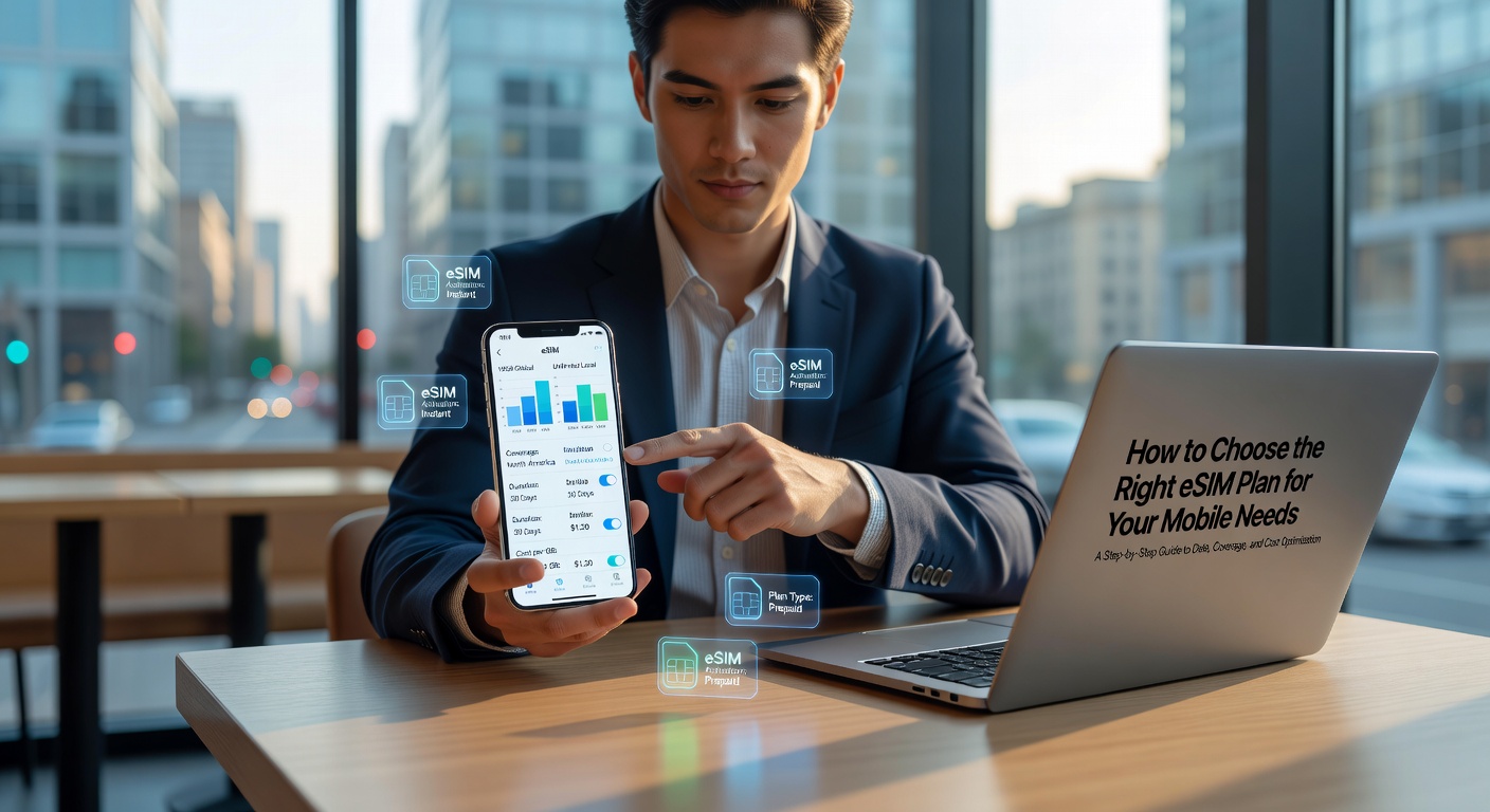 choose eSIM plan - How to Choose the Right eSIM Plan for Your Mobile Needs