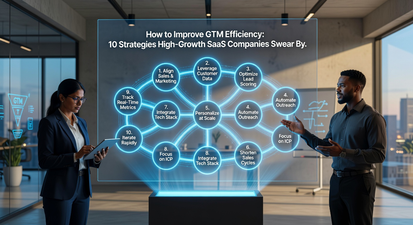 GTM efficiency strategies - How to Improve GTM Efficiency: 10 Strategies High-Growth SaaS Companies Swear By