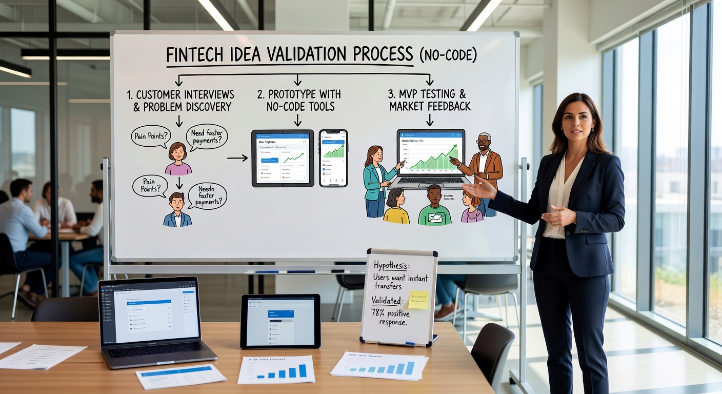 Validate Fintech Startup Idea - How to Validate a Fintech Startup Idea Without Writing Code