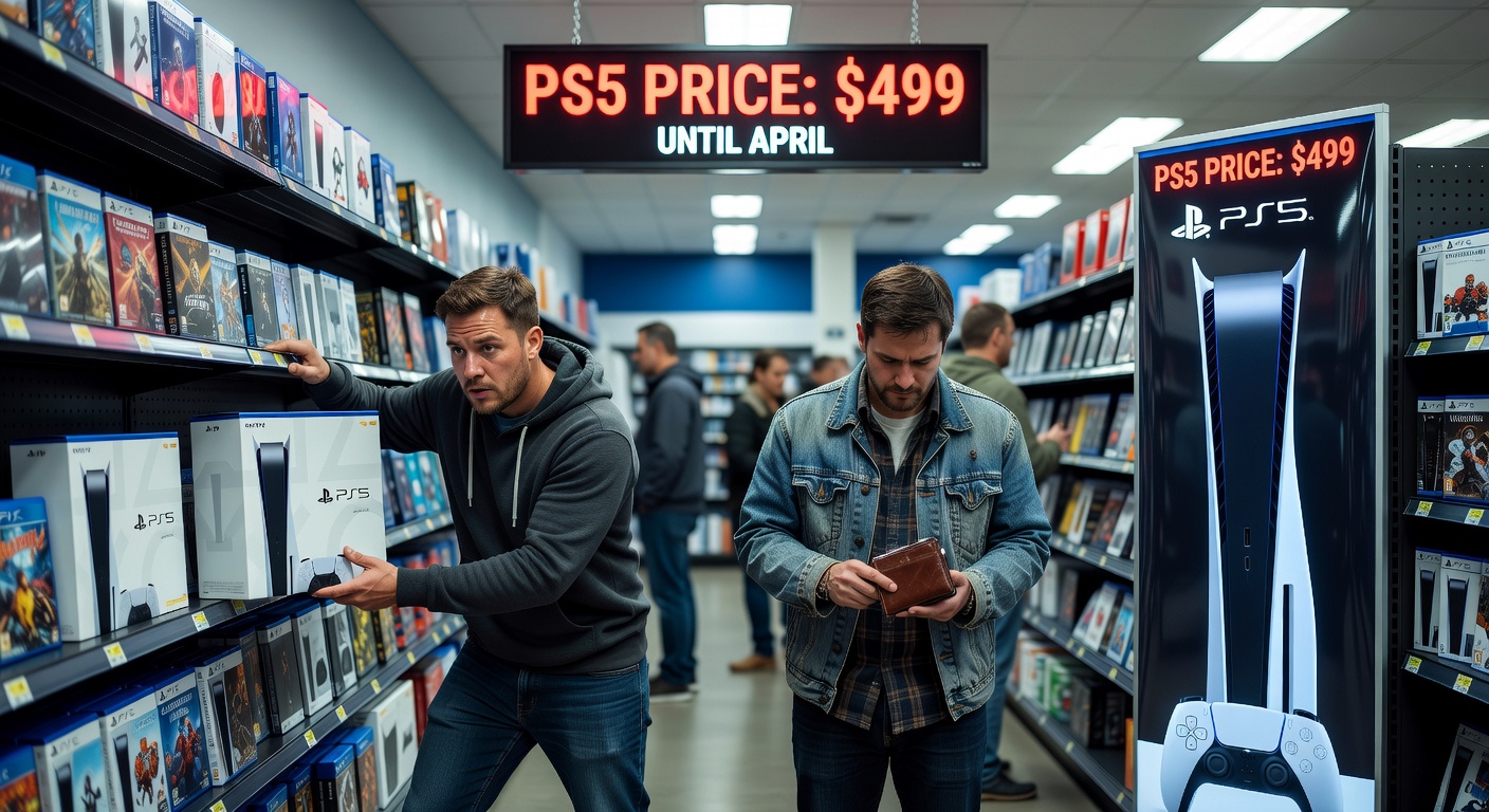 if you're planning - If you're planning to buy a PS5, get one before April — otherwise, it'll cost you