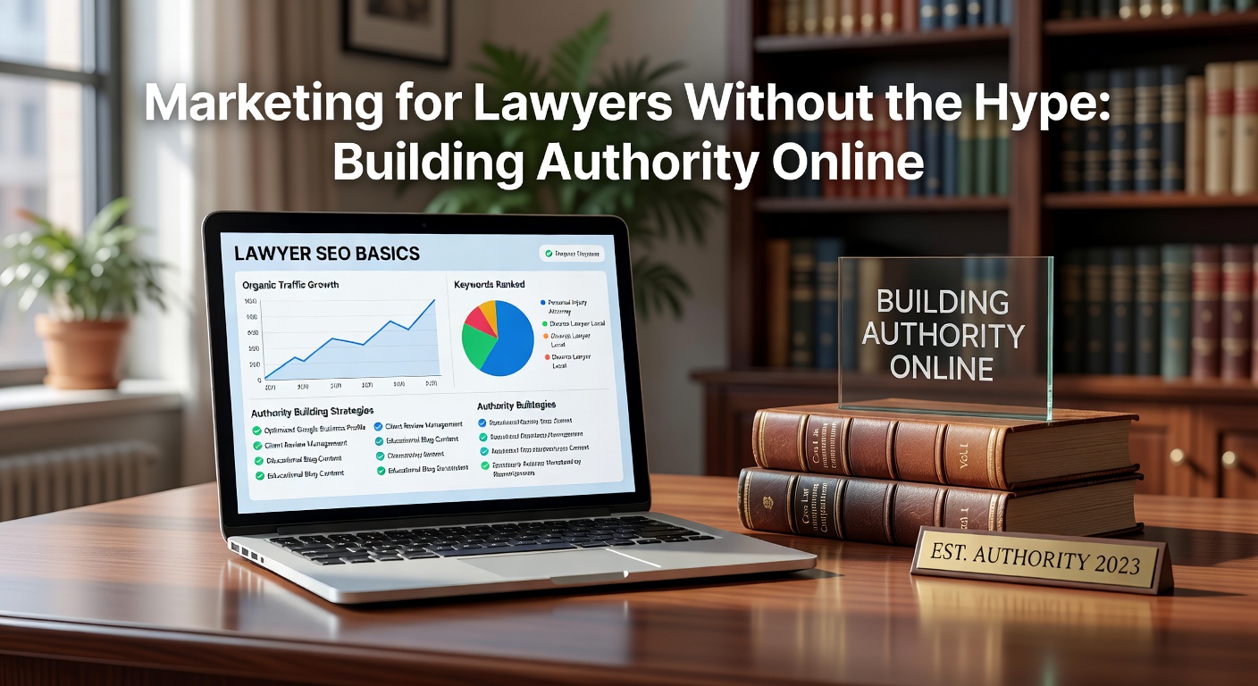 Lawyer SEO Basics - Marketing for Lawyers Without the Hype: Building Authority Online