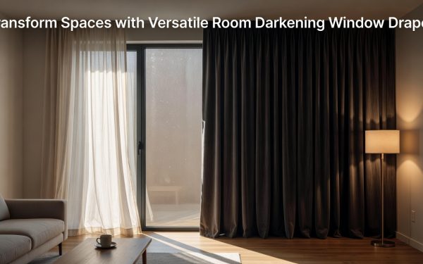 Room Darkening Drapes - Transform Spaces With Versatile Room Darkening Window Drapes