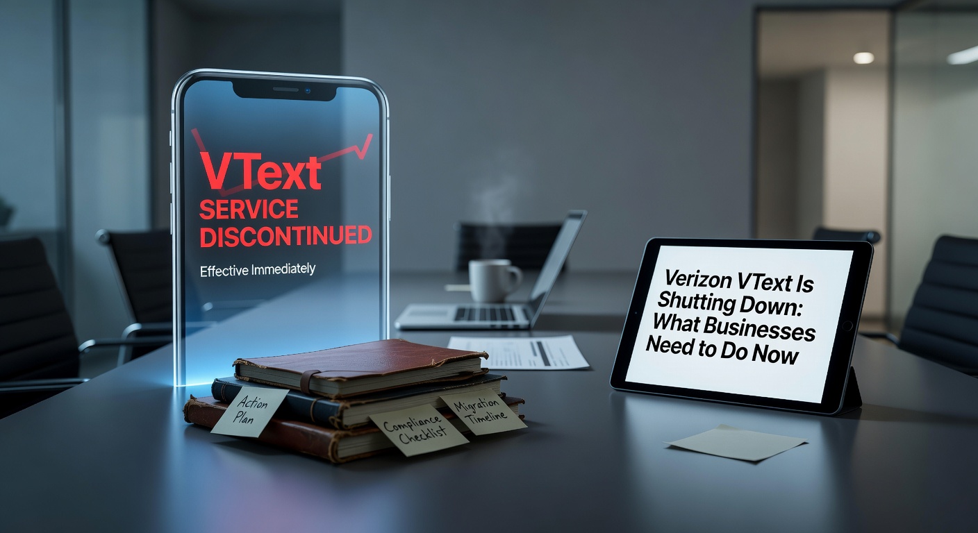 Verizon VText Shutdown - Verizon VText Is Shutting Down: What Businesses Need to Do Now