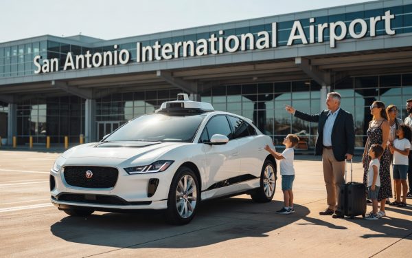 Waymo Starts Robotaxi - Waymo Starts Robotaxi Services At San Antonio International Airport