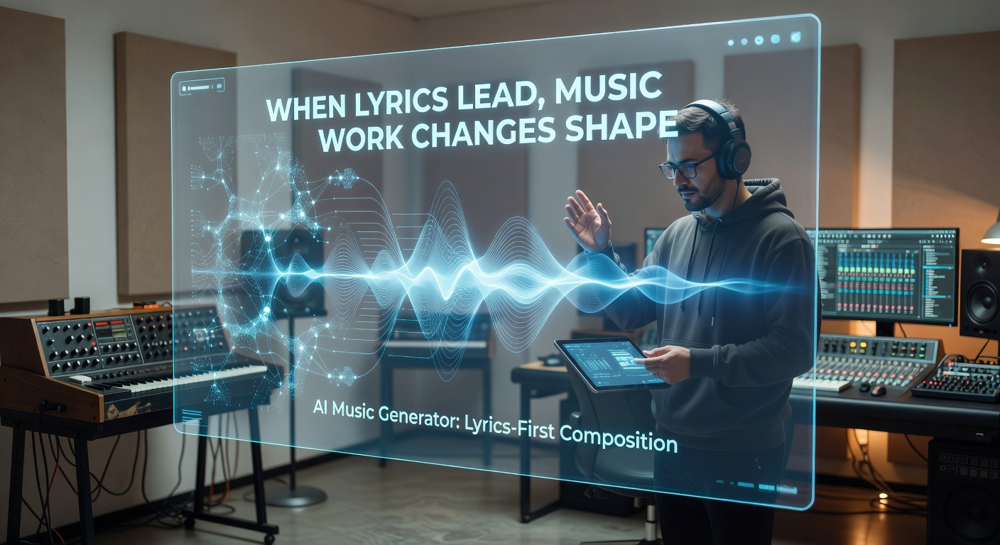 AI Music Generator - When Lyrics Lead, Music Work Changes Shape