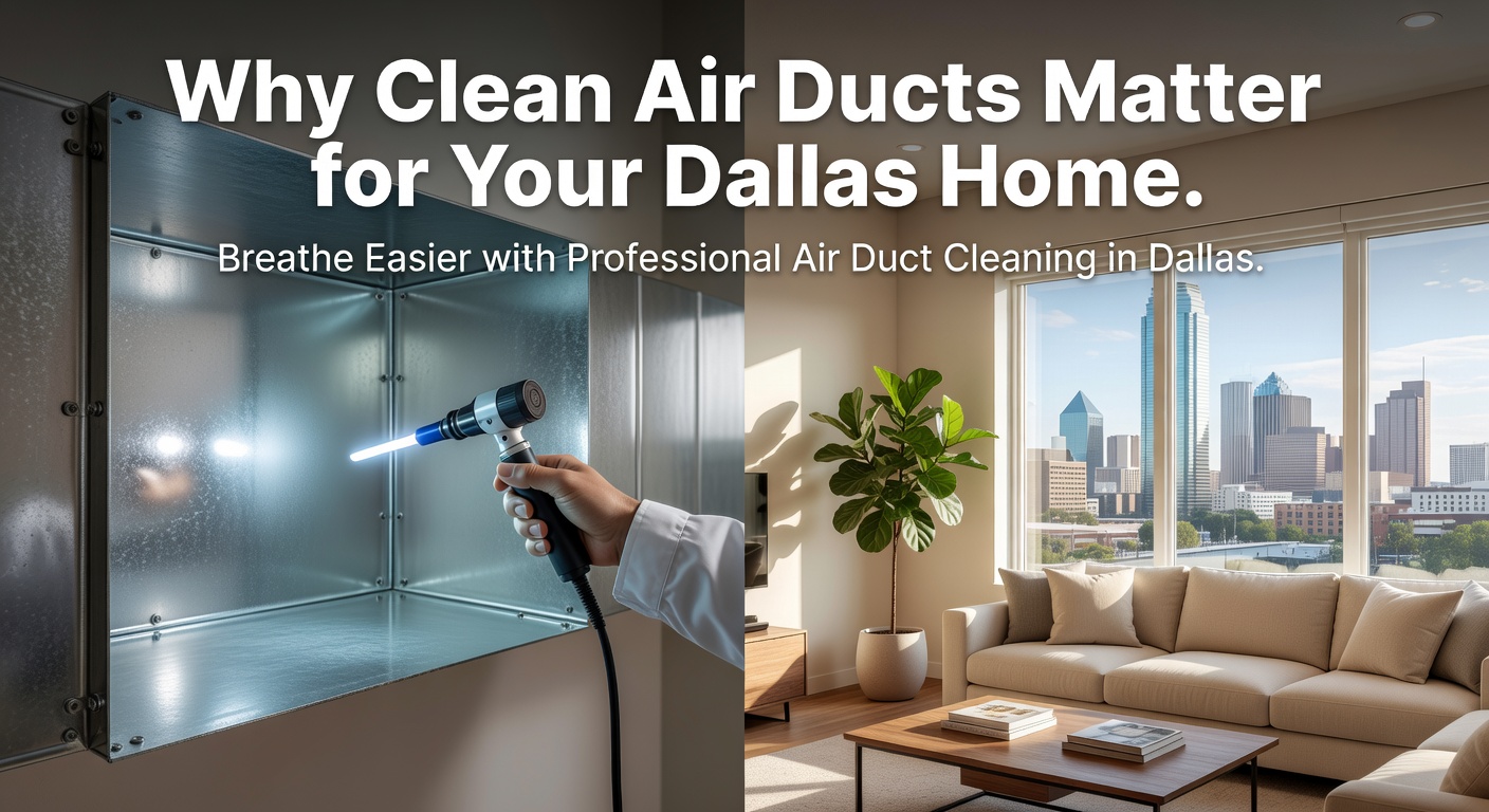 Clean Air Ducts - Why Clean Air Ducts Matter for Your Dallas Home