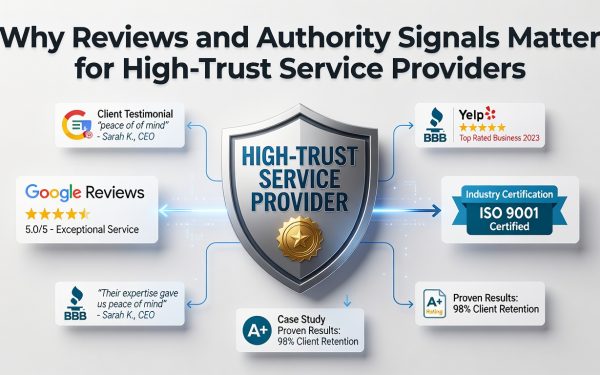 Reviews And Authority Signals - Why Reviews And Authority Signals Matter For High-Trust Service Providers