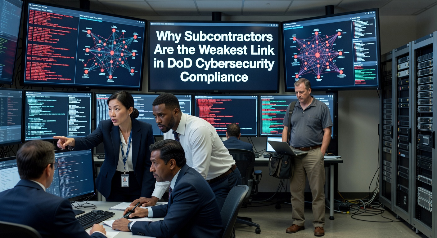 DoD Cybersecurity Compliance - Why Subcontractors Are the Weakest Link in DoD Cybersecurity Compliance