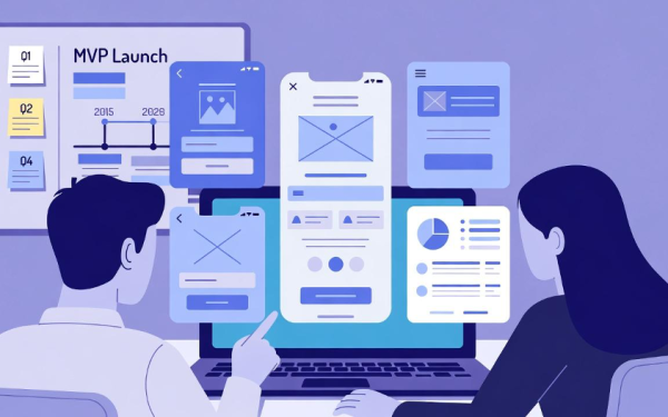 Infographic Illustrating The Mvp Development