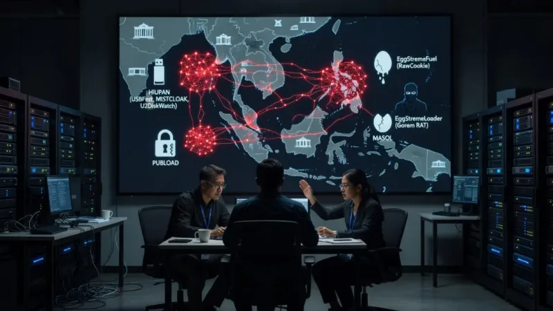 Three China-Linked Clusters Target Southeast Asian Government In 2025 Cyber Campaign