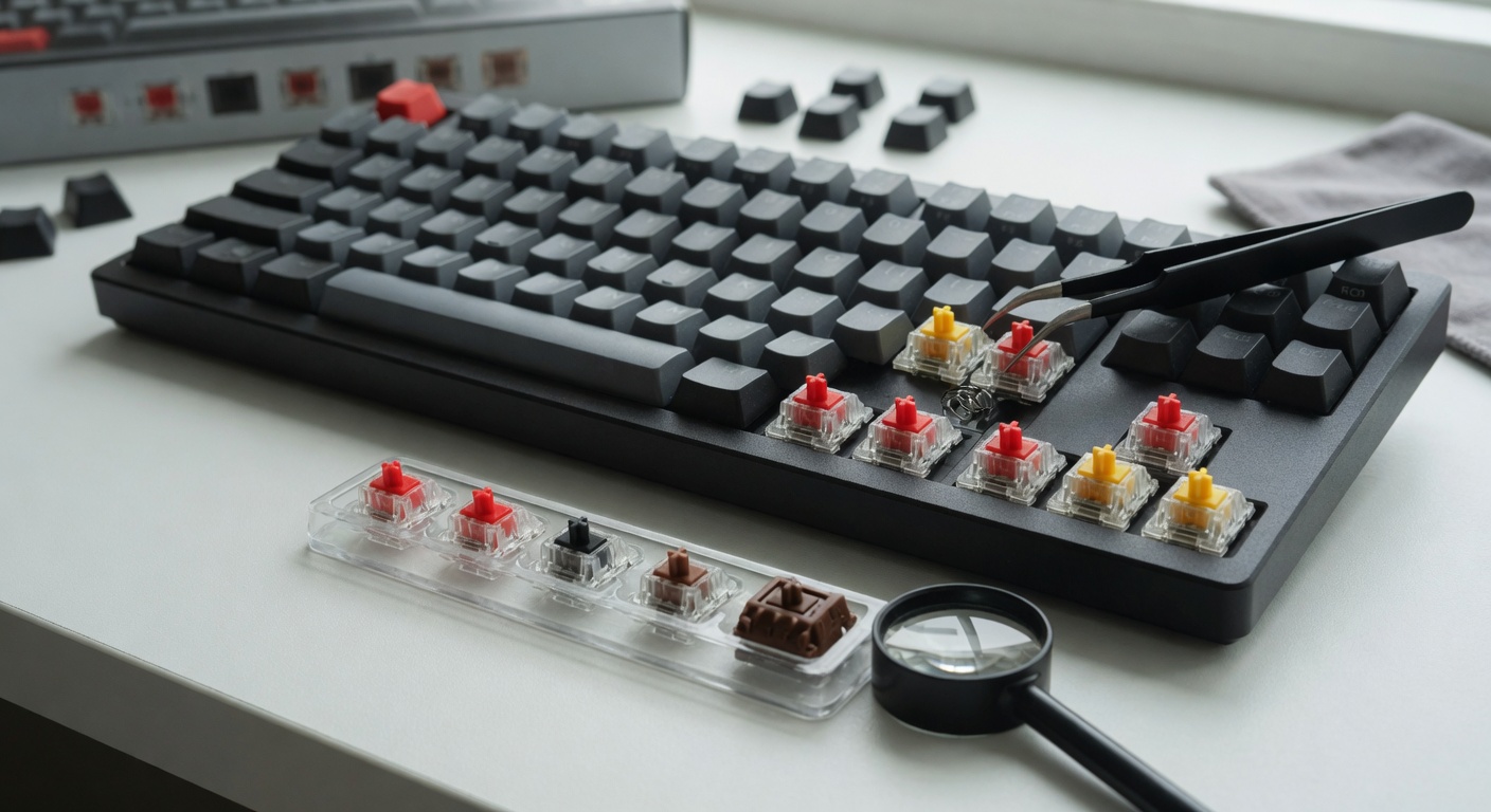 A Guide To Identifying Linear Switch Keyboards 1 Linear Switch Keyboards - A Guide To Identifying Linear Switch Keyboards