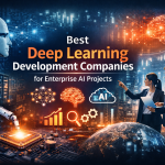 Best Deep Learning Development Companies For Enterprise Ai Projects With Futuristic Ai Technology, Data Analytics, And Business Professionals