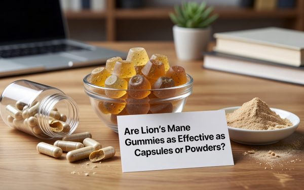 Lion'S Mane Gummies - Are Lion'S Mane Gummies As Effective As Capsules Or Powders?