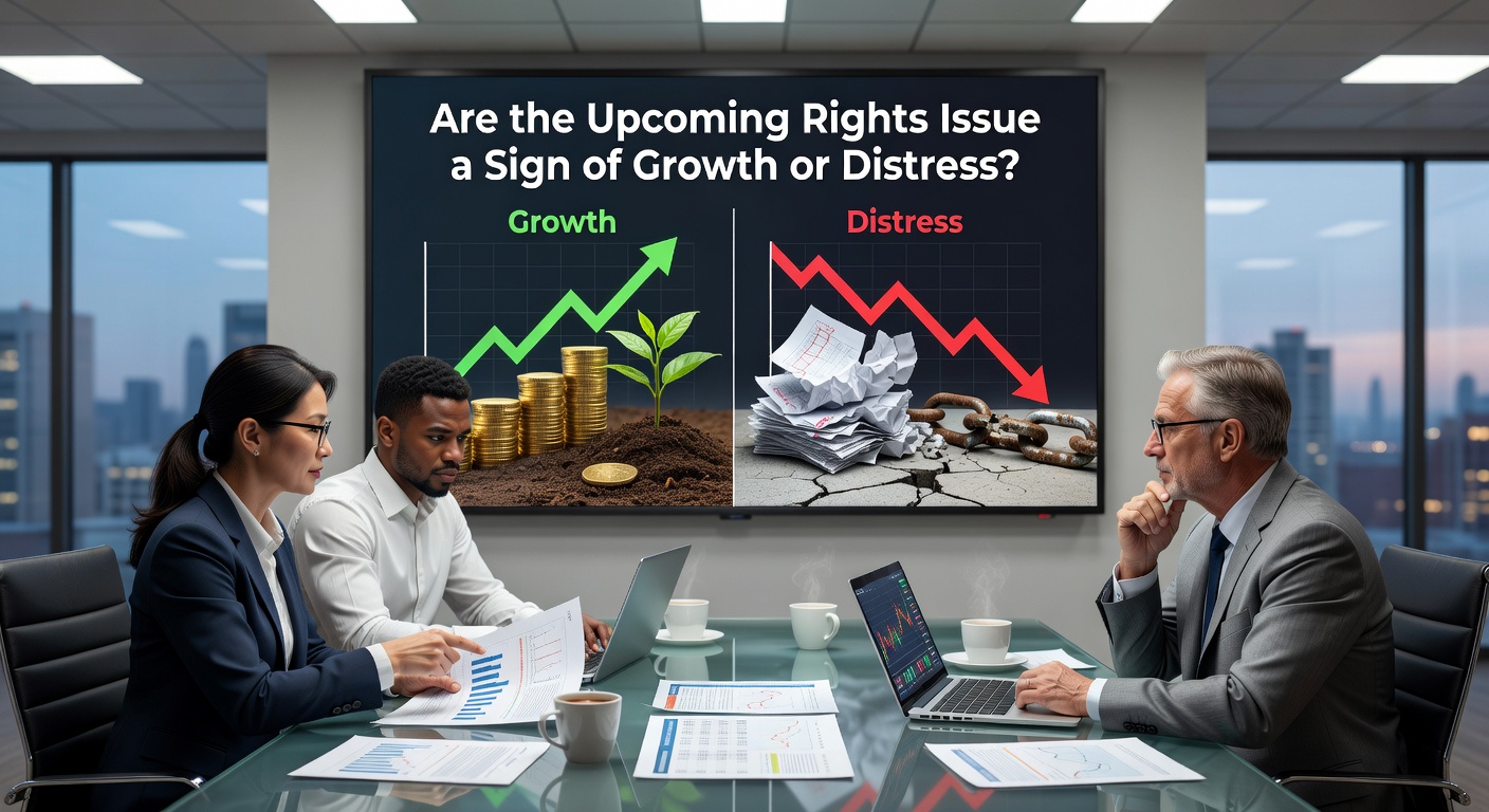 rights issue evaluation - Are the Upcoming Rights Issue a Sign of Growth or Distress?