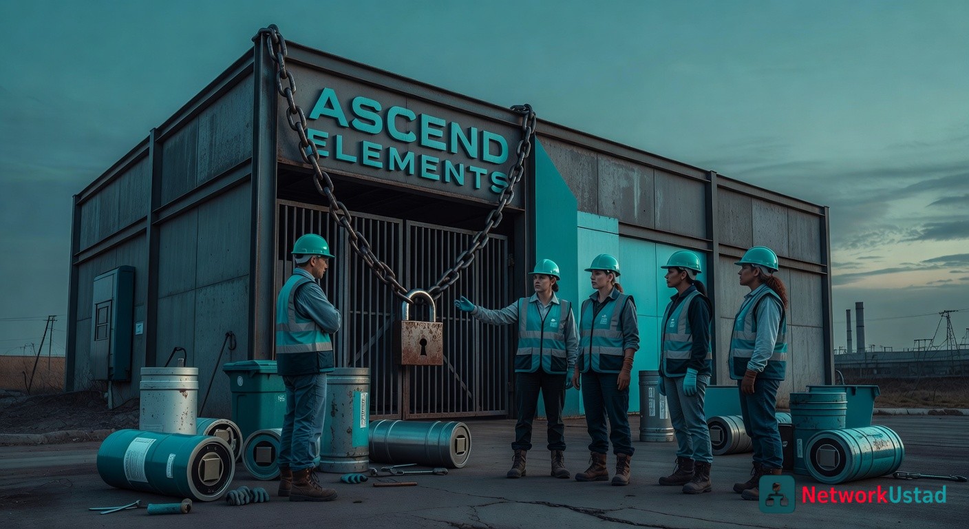 Ascend Elements Bankruptcy Filing News With Battery Recycling Facility
