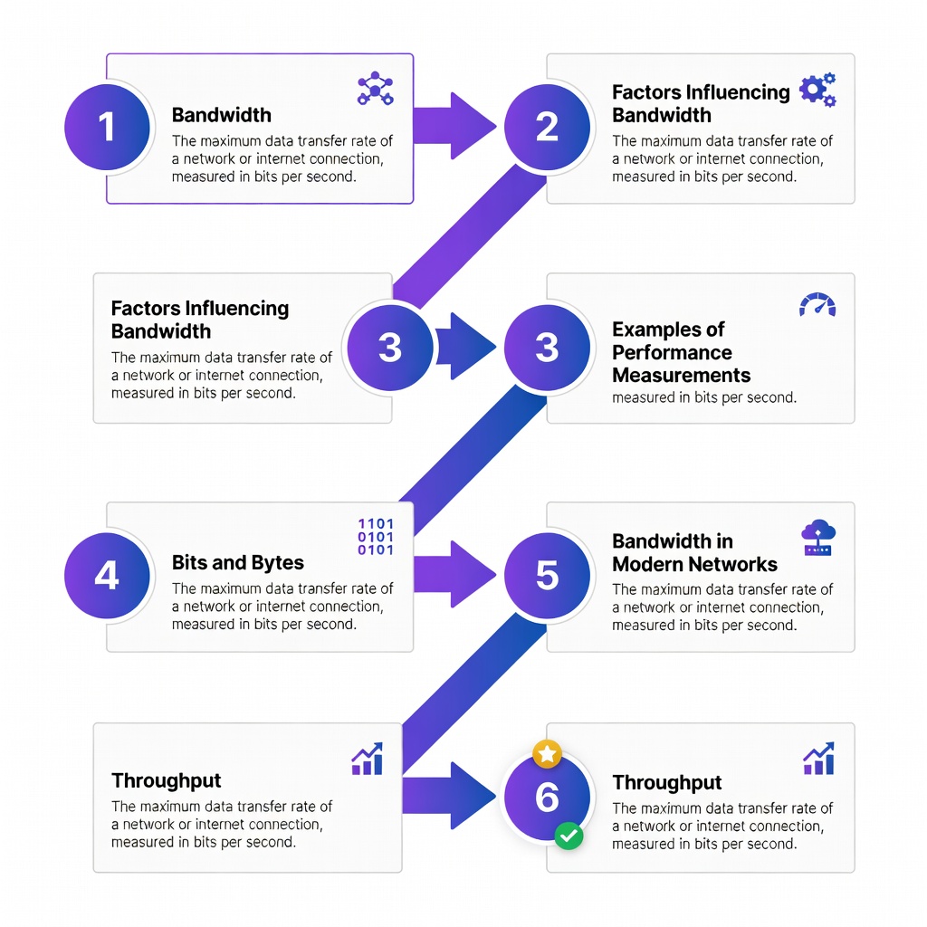 Bandwidth Vs Throughput: Understanding The Key Differences In Networking 2 Bandwidth Infographic