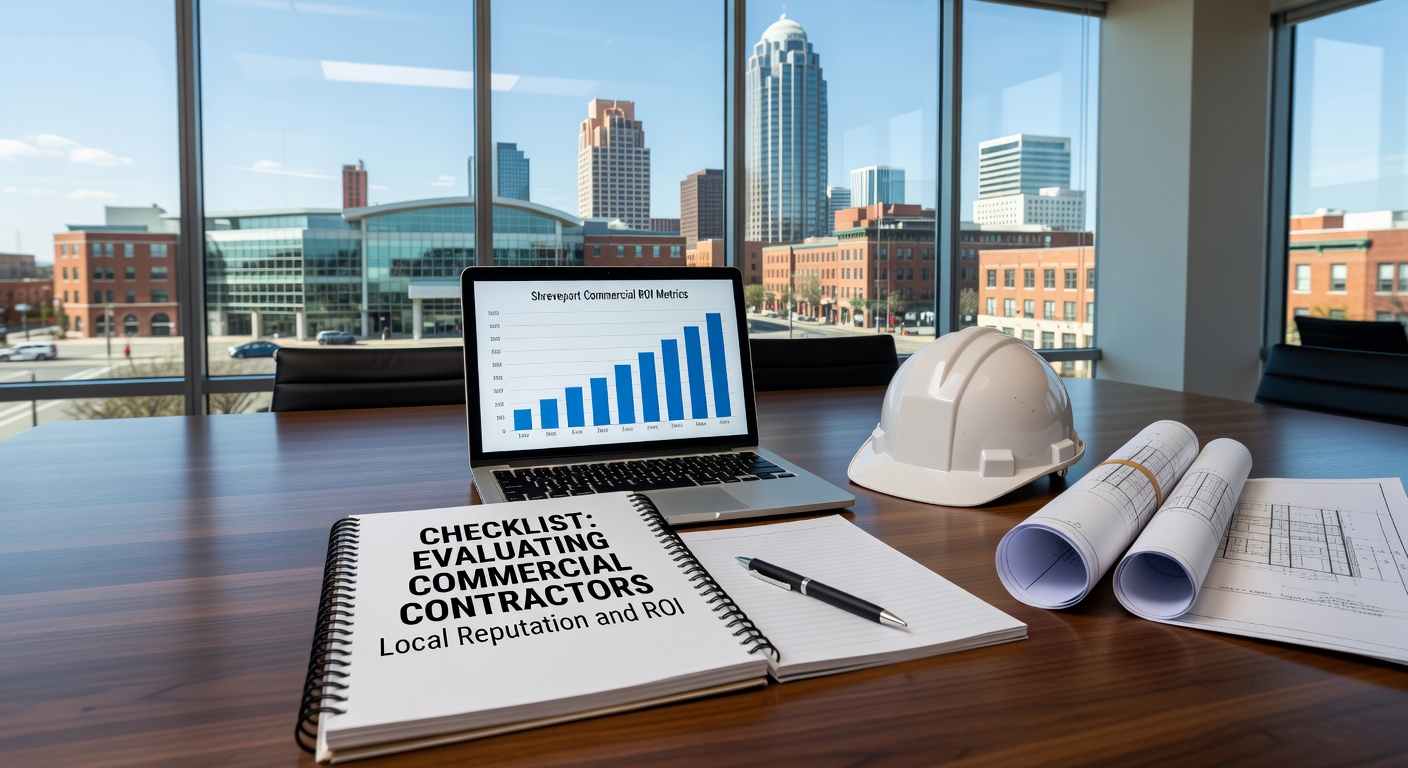 Commercial Contractors Shreveport - Checklist: Evaluating Commercial ContractorsLocal Reputation and ROI