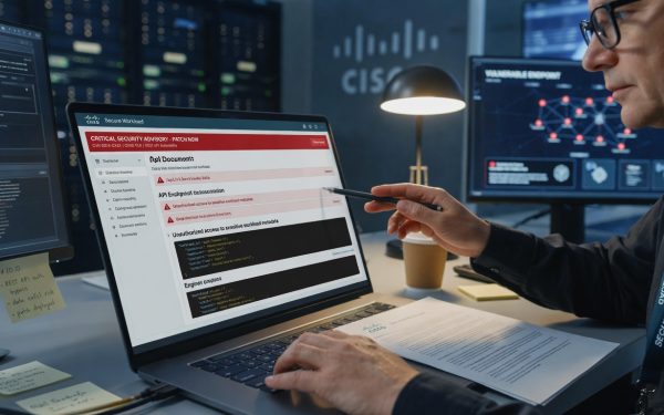 Cisco Secure Workload Dashboard Showing Security Alerts