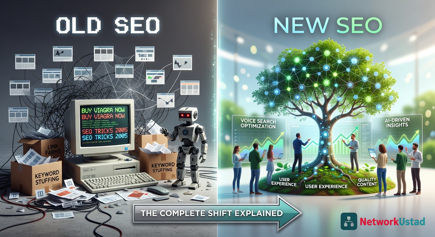 Old SEO vs New SEO - Comprehensive Guide to Old SEO vs. New SEO: The Complete Shift Explained