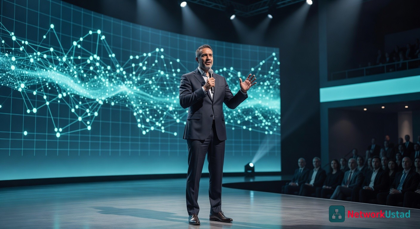 Ali Ghodsi Accepting Acm Prize With Agi Focus