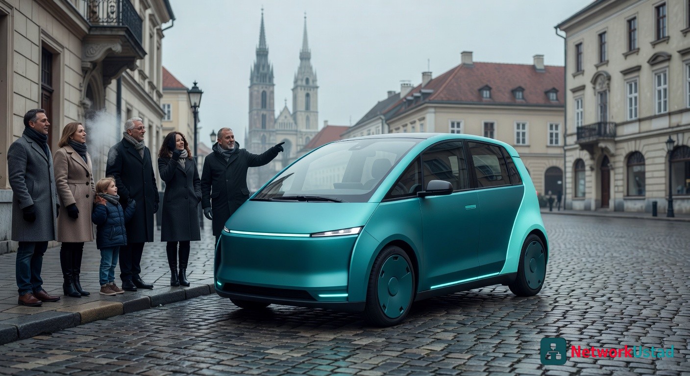 Robitaxti Rumer's Zagreb Robotaxi Service Launches Europe's First